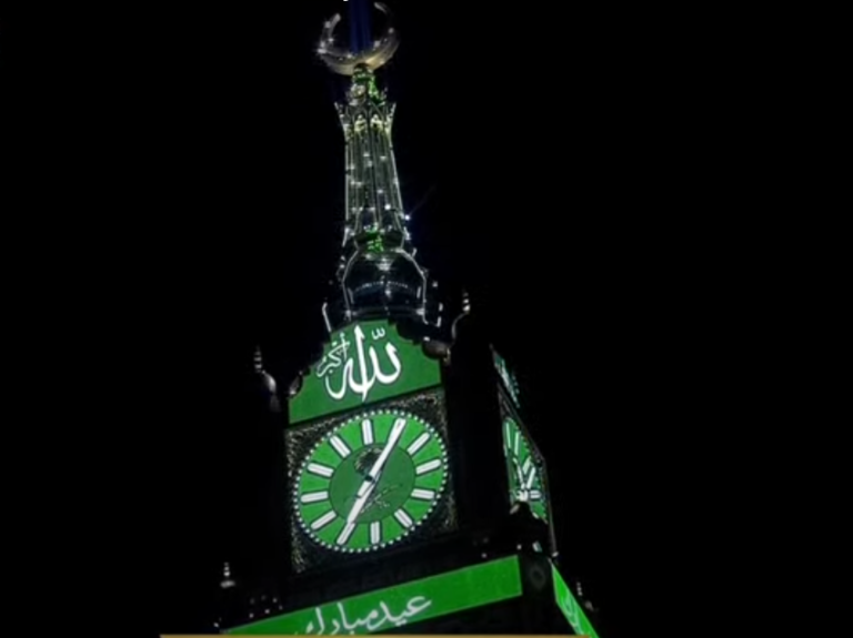 jam mekkah