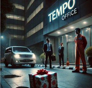 ilustrasi kantor Tempo