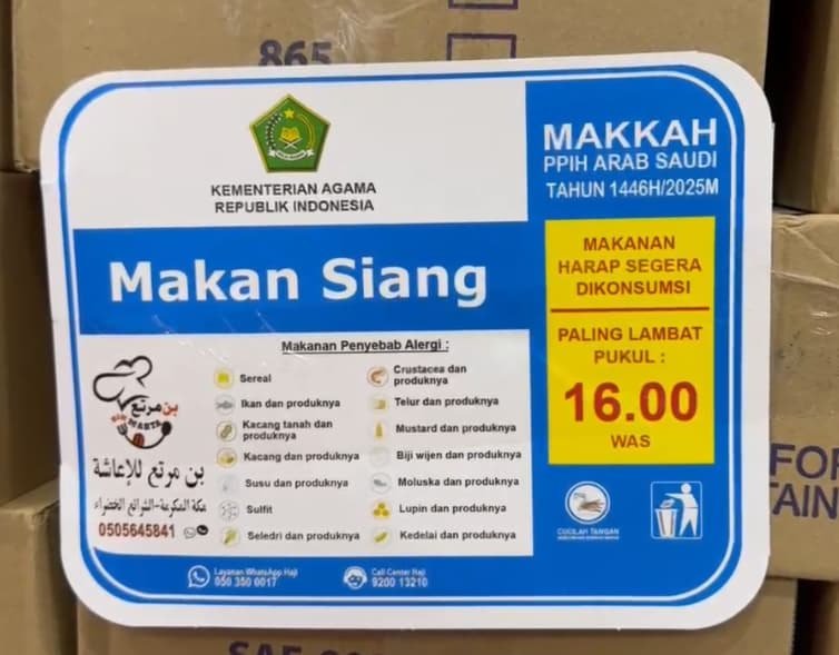 Menu Jamaah Haji