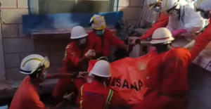 korban gempa