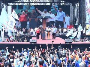 Prabowo di hari buruh
