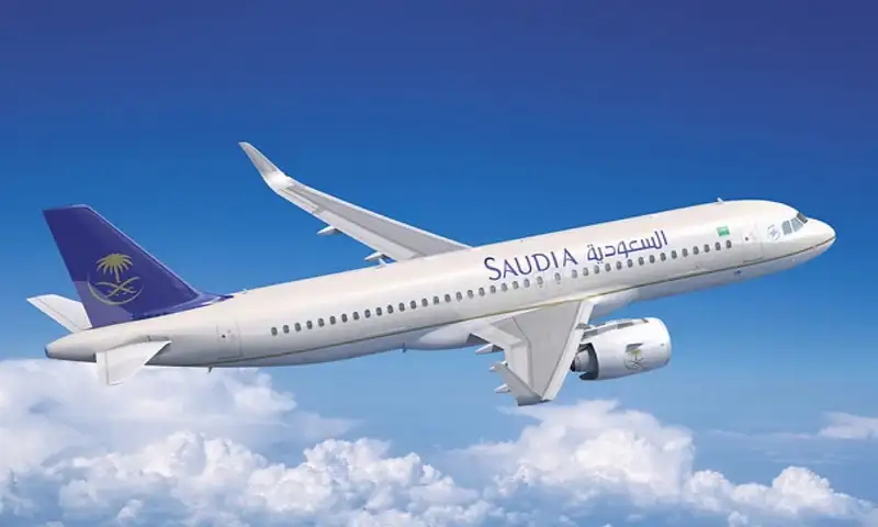 Pesawat Saudi Airlines (Foto : news.espos)