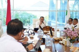 Rapat Koordinasi Kesyahbandaran dan Otoritas Pelabuhan (KSOP) yang digelar di Kantor Gubernur Kaltim, Rabu (25/6/2025) (Foto : Pemprov Kaltim)