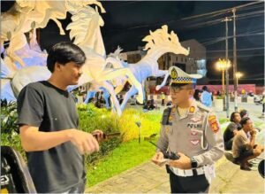 Razia di Jl Mt Haryono Balikpapan
