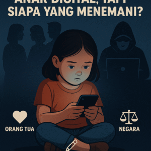Anak Digital / ilustrasi (foto : Johan/Istimewa/AI)