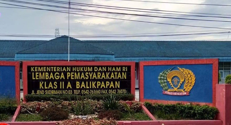 Lapas Klas IIA Balikpapan (foto : FB Lapas Balikpapan)