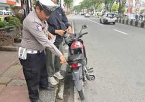 Operasi Patuh Mahakam 2025 di Balikpapan (foto : Polda Kaltim)