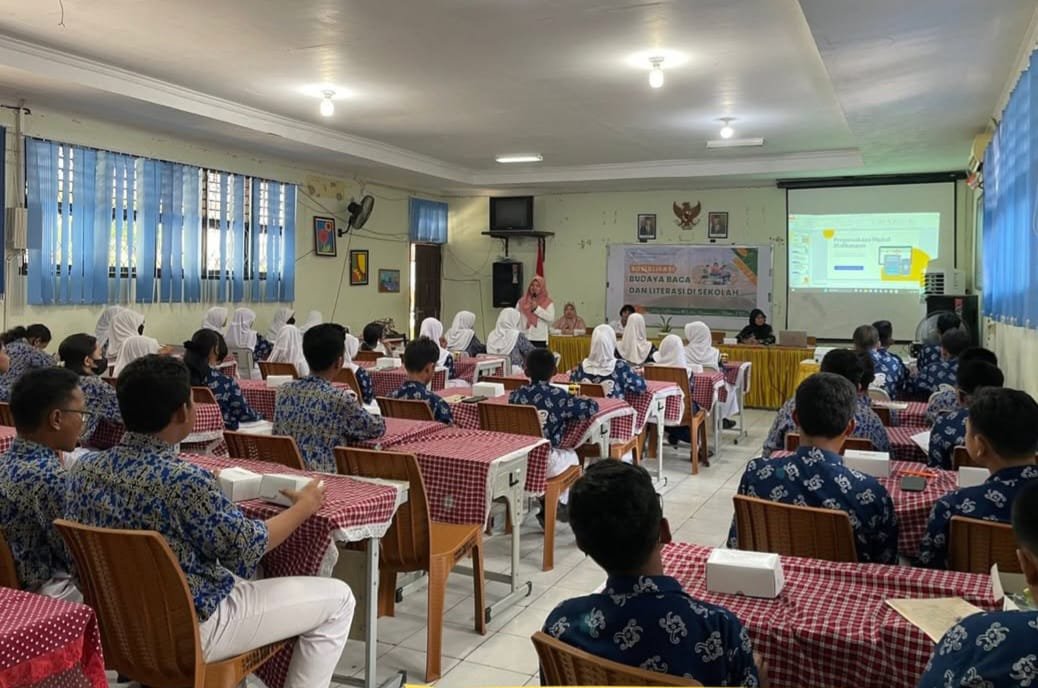Proses be;ajar dan mengajar di sekolah Balikpapan / Tim Smartrt.news
