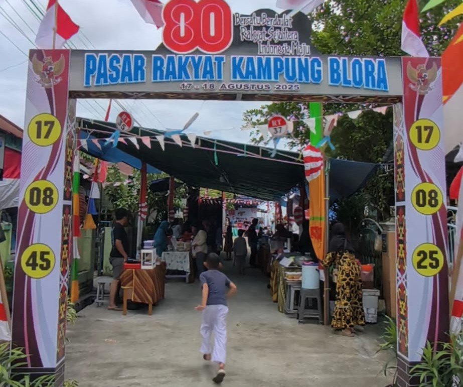 Pasar Rakyat Kampung Blora Balikpapan: Merayakan Kemerdekaan dengan Cita Rasa Kebersamaan