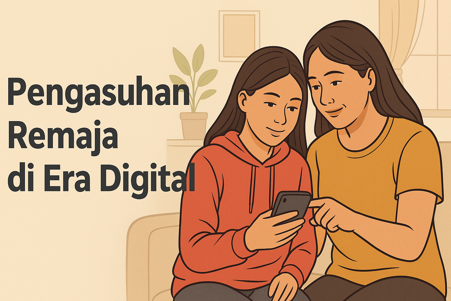 Pengasuhan remaja di era digital / Smartrt.news