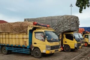Truk ODOL merupakan singkatan truk Over Dimension Over Loading (foto : Dishub Buleleng)