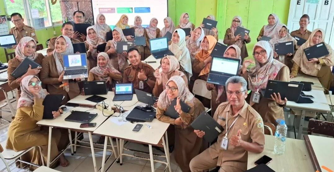 Gunung Sari Ilir resmi terpilih sebagai pelaksana Program Desa/Kelurahan Pangan Aman 2025 oleh BPOM Kota Balikpapan. / Tim Smartrt/Sudarman