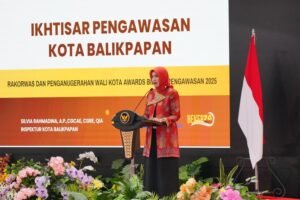 Inspektur Kota Balikpapan, Silvia Rahmadina, (Diskominfo/Hanif Heru)