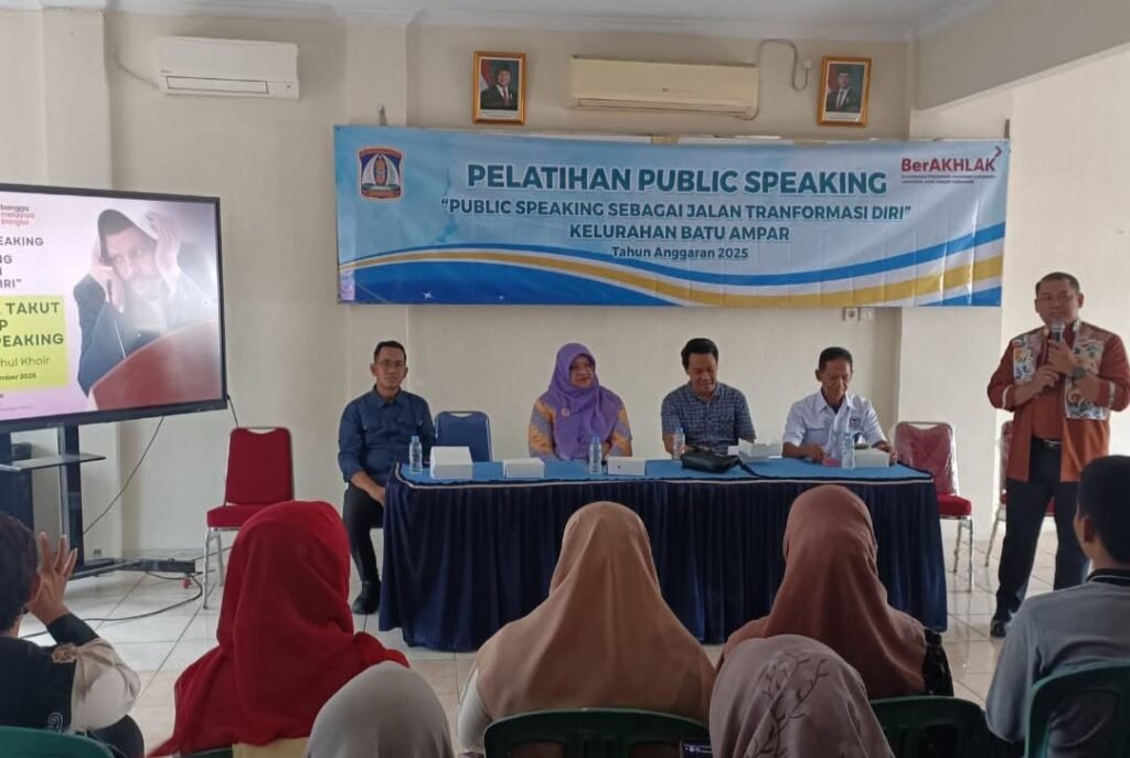 Kelurahan Batu Ampar Balikpapan Gelar Pelatihan Public Speaking, Dorong Warga Lebih Percaya Diri